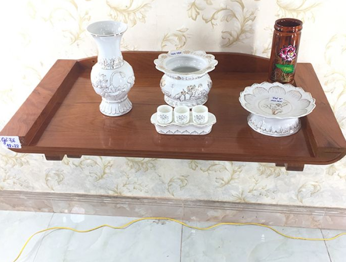 Đồ thờ cho Bàn thờ treo tường 48cm x 88cm